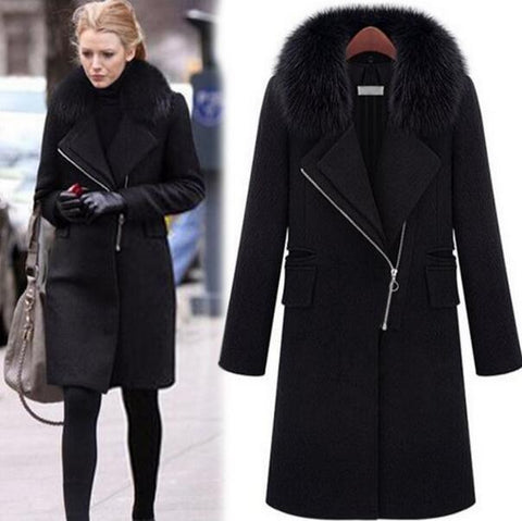 Women thicken warm coat