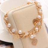 Gold Color Multilayer  Bracelets