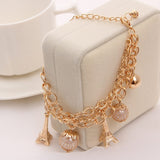 Gold Color Multilayer  Bracelets