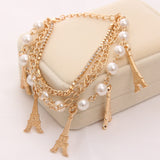 Gold Color Multilayer  Bracelets