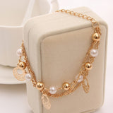 Gold Color Multilayer  Bracelets