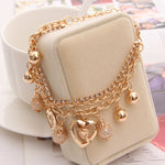 Gold Color Multilayer  Bracelets