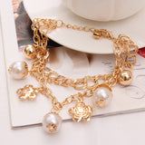 Gold Color Multilayer  Bracelets