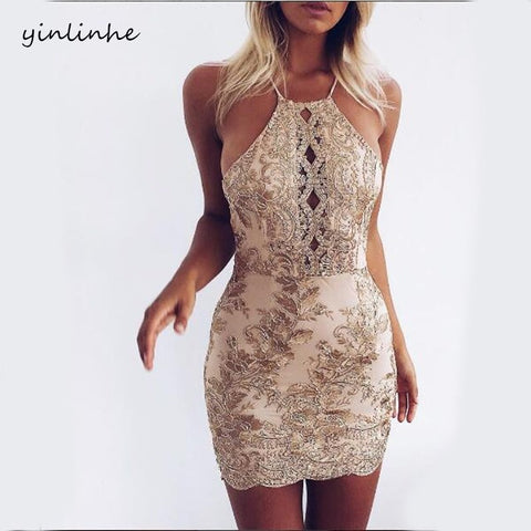 Yinlinhe Club Lace Dress