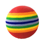 10Pcs Rainbow 3.5cm Cat Toy