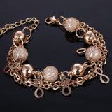 Gold Color Multilayer  Bracelets