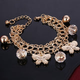 Gold Color Multilayer  Bracelets