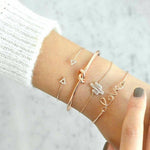 Letter Knot Bracelet Bohemian