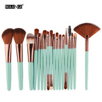 MAANGE 6/15/18Pcs Makeup Brushes