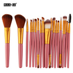 MAANGE 6/15/18Pcs Makeup Brushes