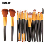 MAANGE 6/15/18Pcs Makeup Brushes