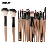 MAANGE 6/15/18Pcs Makeup Brushes