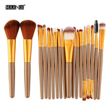 MAANGE 6/15/18Pcs Makeup Brushes