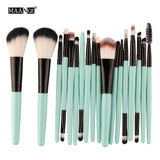 MAANGE 6/15/18Pcs Makeup Brushes