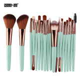 MAANGE 6/15/18Pcs Makeup Brushes