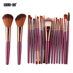 MAANGE 6/15/18Pcs Makeup Brushes