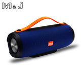 M&J Portable wireless Bluetooth Speaker Stereo big power 10W system TF FM Radio Music Subwoofer Column Speakers for Computer