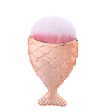 1pcs Diamond Fish Makeup Brush Set