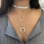 Coin Layered Necklace