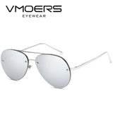 VMOERS Rimless Pilot Sunglasses