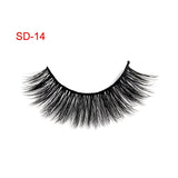 3 Pairs Natural False Eyelashes hion Makeup Tool