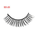 3 Pairs Natural False Eyelashes hion Makeup Tool