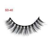 3 Pairs Natural False Eyelashes hion Makeup Tool