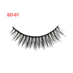 3 Pairs Natural False Eyelashes hion Makeup Tool