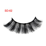 3 Pairs Natural False Eyelashes hion Makeup Tool