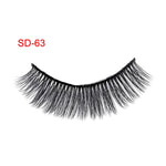 3 Pairs Natural False Eyelashes hion Makeup Tool