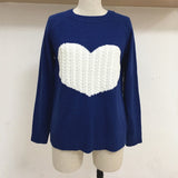 Heart Women Casual Pullover