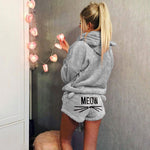 Women Coral Velvet  Hoodies