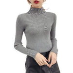 Slim Women Knit Sweater Pullover