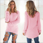 Winter Knitted Sweater Women Pullover