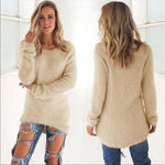 Winter Knitted Sweater Women Pullover