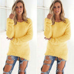 Winter Knitted Sweater Women Pullover