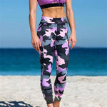 Pattern Print Leggings Fitness