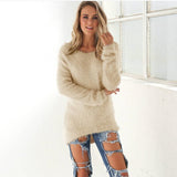 Winter Knitted Sweater Women Pullover