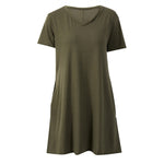 Cotton T Shirt Dress