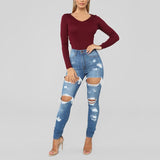 Women Stretch High jeans