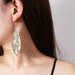 Pair New Vintage Leaves Earrings