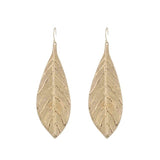 Pair New Vintage Leaves Earrings